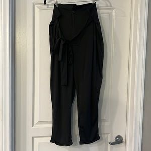 SHEIN black trousers. Wide leg. Size XL. Never worn. Stretchy.